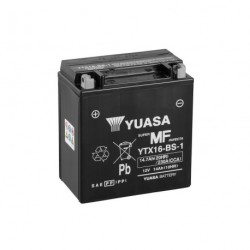 Batterie YUASA YTX16-BS-1 (CBTX16-BS-1 / CBTX16BS1)