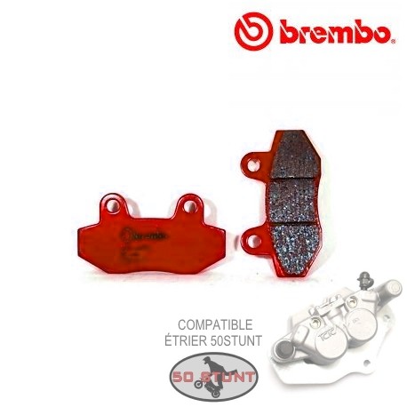 Plaquettes BREMBO pour étrier Compatible Platine 50STUNT - ORGANIC