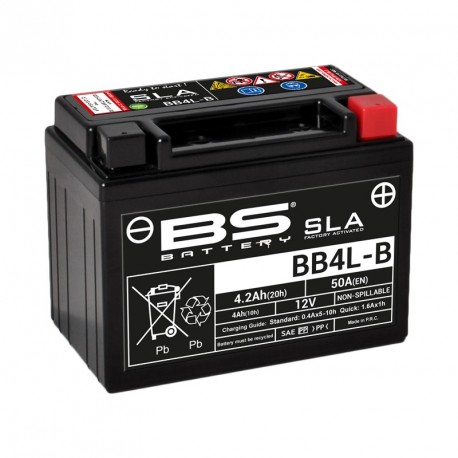 Batterie BS 12v - 4ah - BB4L-B - 120*70*92