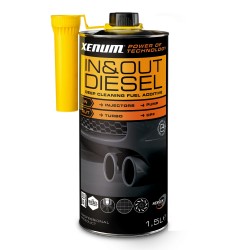 IN & OUT Diesel XENUM - 1.5L - Nettoyant curatif diesel haute performance