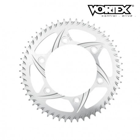 Couronne VORTEX - DUCATI 848 & EVO 08-12 520 Conv (MUST USE CARRIER ref: 148) - Argent (ref:848A)